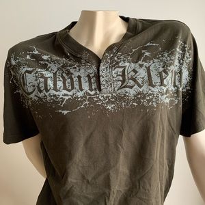 🦋✨ 2/15$ TOPS ✨🦋 
Calvin Klein spell out top